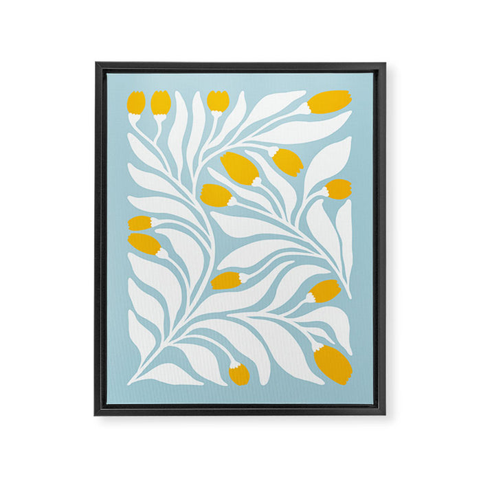 French Tulips Framed Canvas Print Gallery Image 1