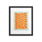 Frozen Sunrise Ferns: Matisse Edition  Framed Art Print Gallery Image 5