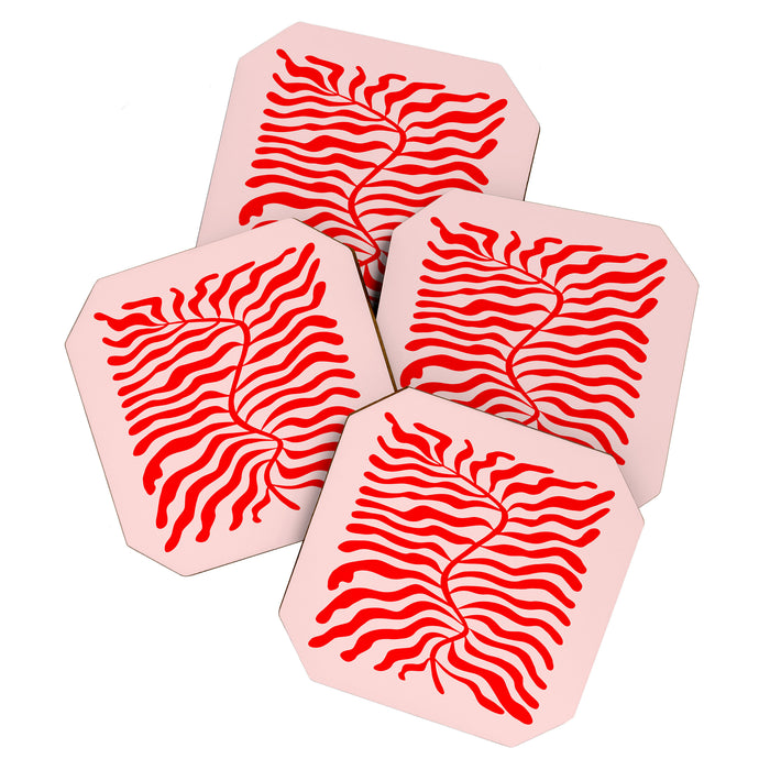 Funky Herbs: Matisse Edition Coaster Gallery Image 1