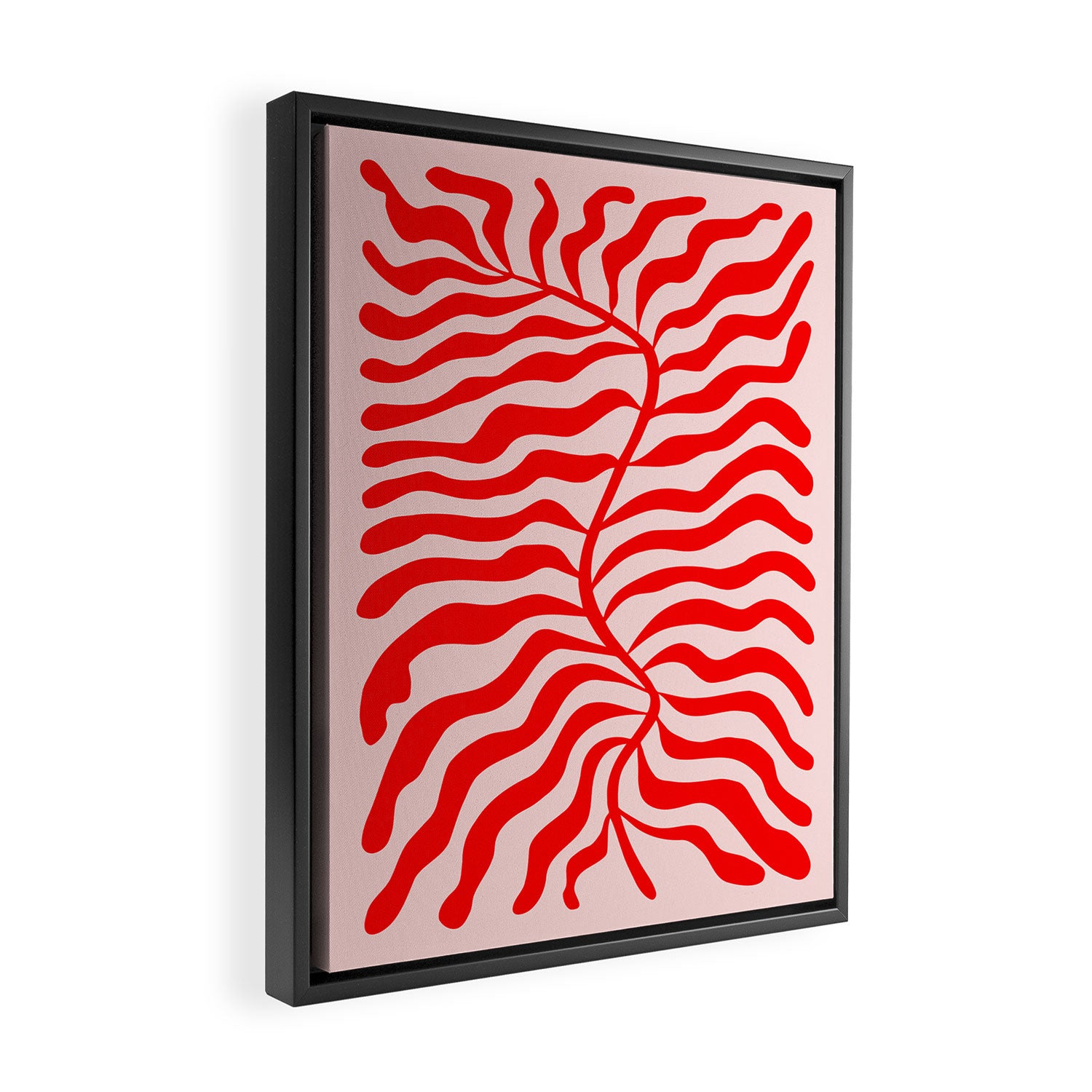 Funky Herbs: Matisse Edition Framed Canvas Print Gallery Image 2