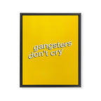 Gangsters Don't Cry Framed Canvas Print Gallery Image 8