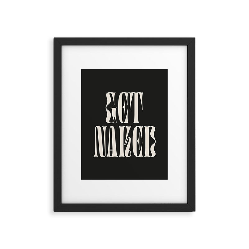 Get Naked: Night Edition Framed Art Print Gallery Image 4