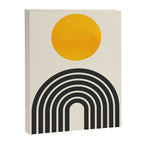Gold Sun I: Mid-Century Modern Edition Canvas Print Gallery Image 6