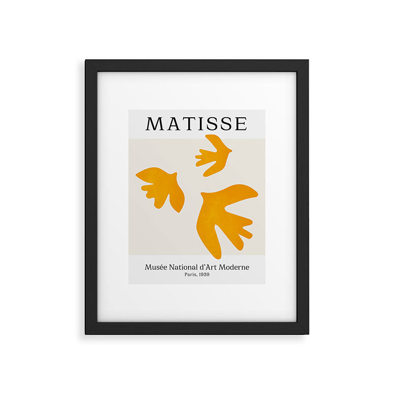 Golden Bell: Matisse Pastel Series 02 Framed Art Print Gallery Image 5