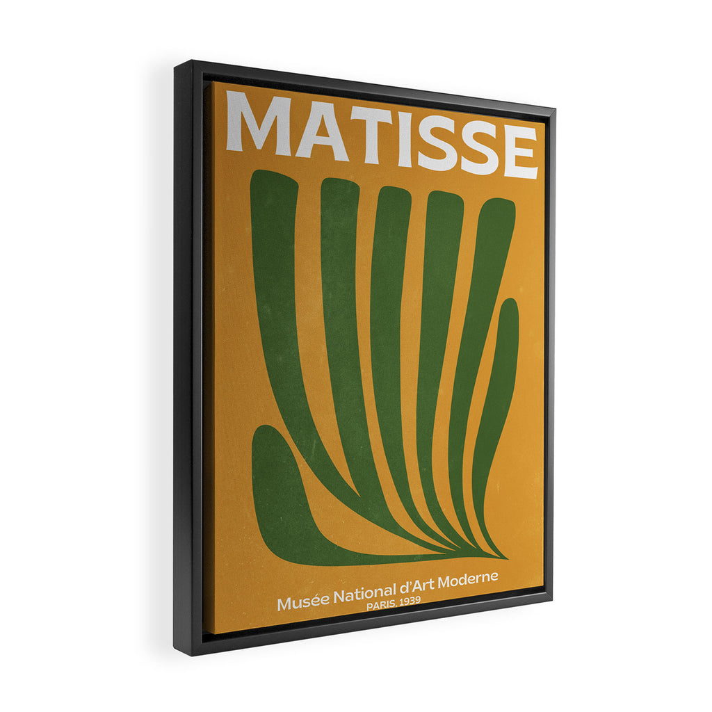 Golden Sunset: Paper Cutouts Matisse Edition  Framed Canvas Print Gallery Image 2