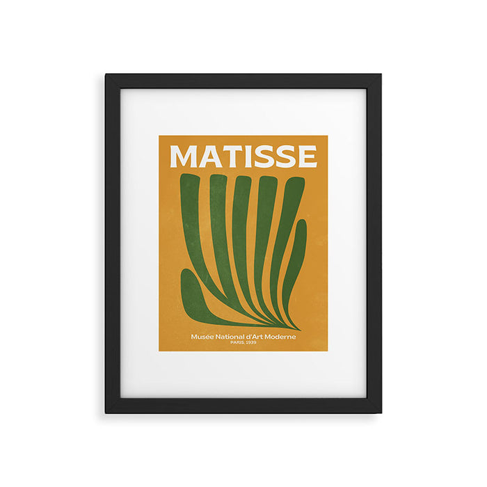 Golden Sunset: Paper Cutouts Matisse Edition  Framed Art Print Gallery Image 1