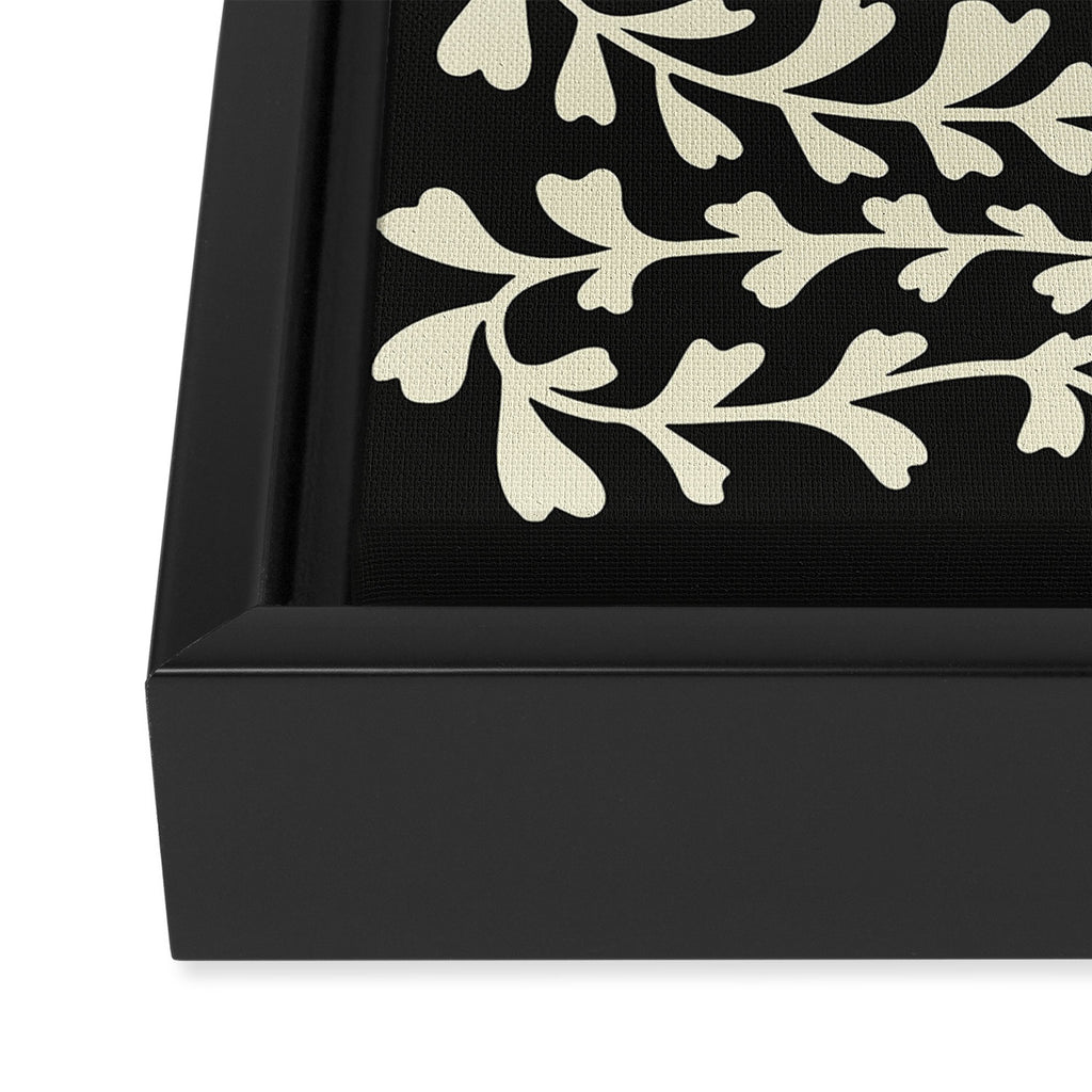 Golden Vase | Summer Bloom: Matisse Night Edition Framed Canvas Print Gallery Image 3