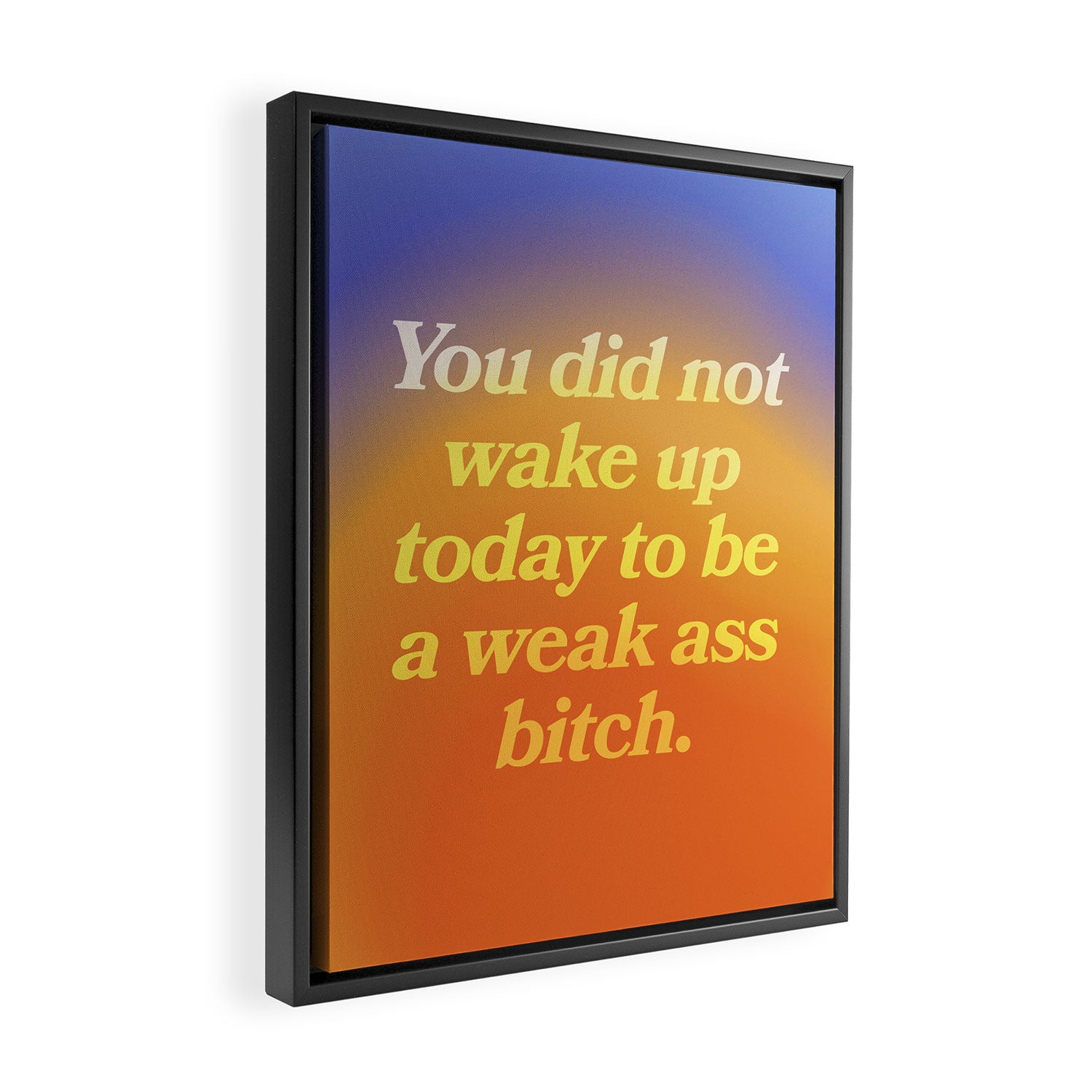 Good Morning Framed Canvas Print Gallery Image 2