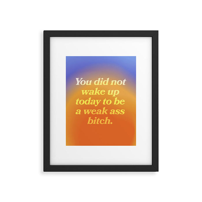 Good Morning Framed Art Print Gallery Image 1