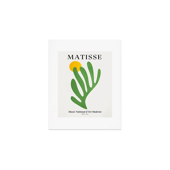 Green Leaf & Sun: Matisse Edition | Mid Century Series Art Print Gallery Image 1
