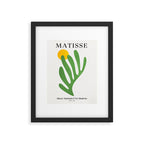 Green Leaf & Sun: Matisse Edition | Mid Century Series Framed Art Print Gallery Image 5
