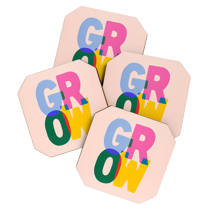 Grow: Peach Edition Coaster Gallery Image 1