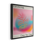Growing, Day by Day Framed Canvas Print Gallery Image 2