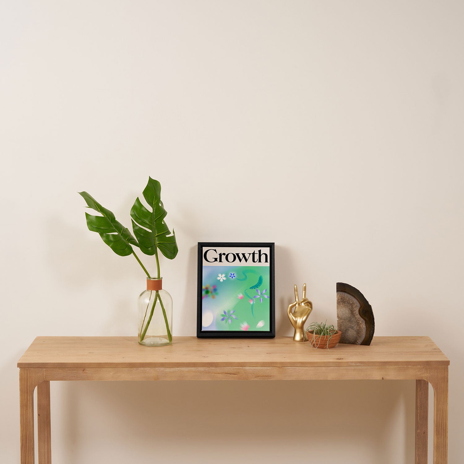 Growth: Gradient Series 03 Framed Canvas Print Gallery Image 4