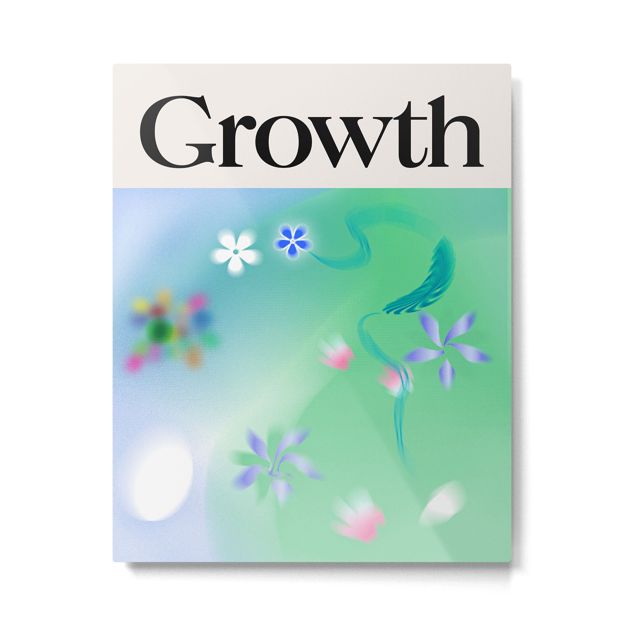 Growth: Gradient Series 03 Metal Print Gallery Image 4