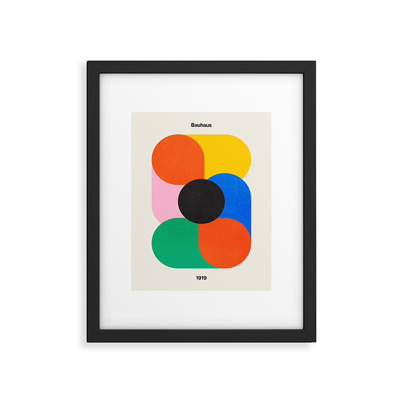 Harmony: Bauhaus 1919 Exhibition 03 Framed Art Print Gallery Image 5