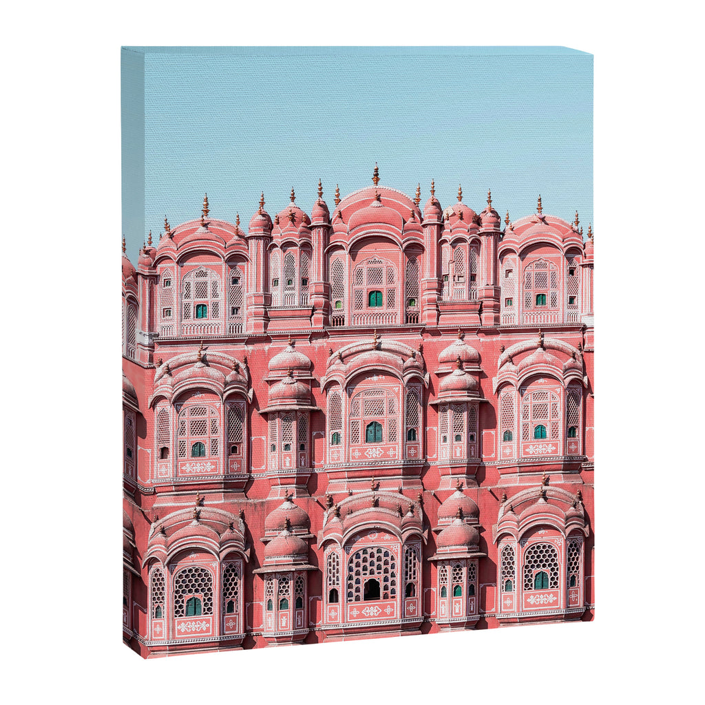 Hawa Mahal, Pink Palace | Jaipur, Rajasthan, India Canvas Print Gallery Image 6