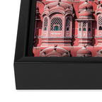 Hawa Mahal, Pink Palace | Jaipur, Rajasthan, India Framed Canvas Print Gallery Image 3