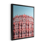 Hawa Mahal, Pink Palace | Jaipur, Rajasthan, India Framed Canvas Print Gallery Image 2