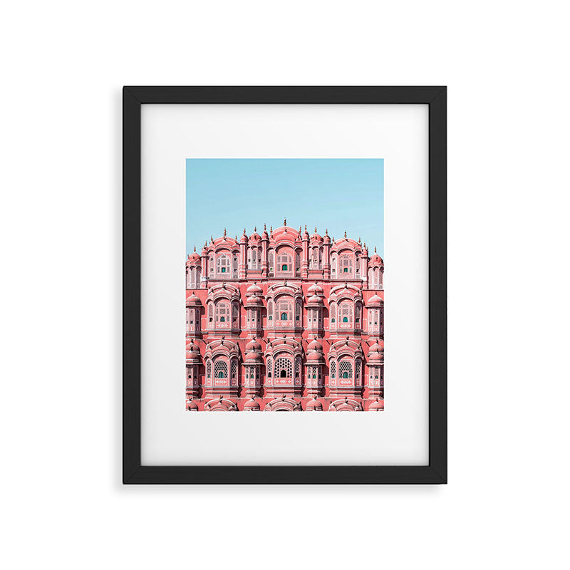 Hawa Mahal, Pink Palace | Jaipur, Rajasthan, India Framed Art Print Gallery Image 5