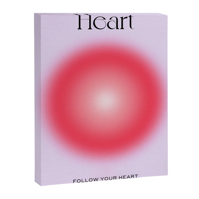 Heart: Aura Gradient 04 Canvas Print Gallery Image 1