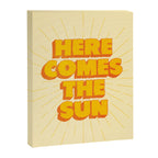 Here Comes The Sun | Sunburst Edition Canvas Print Gallery Image 6