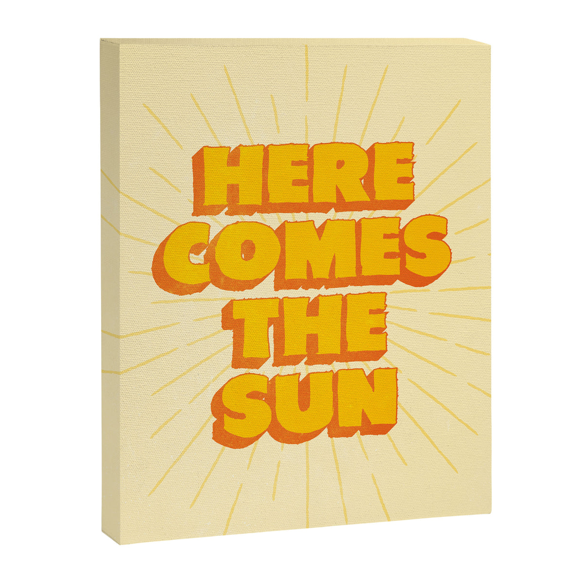 Here Comes The Sun | Sunburst Edition Canvas Print Gallery Image 6