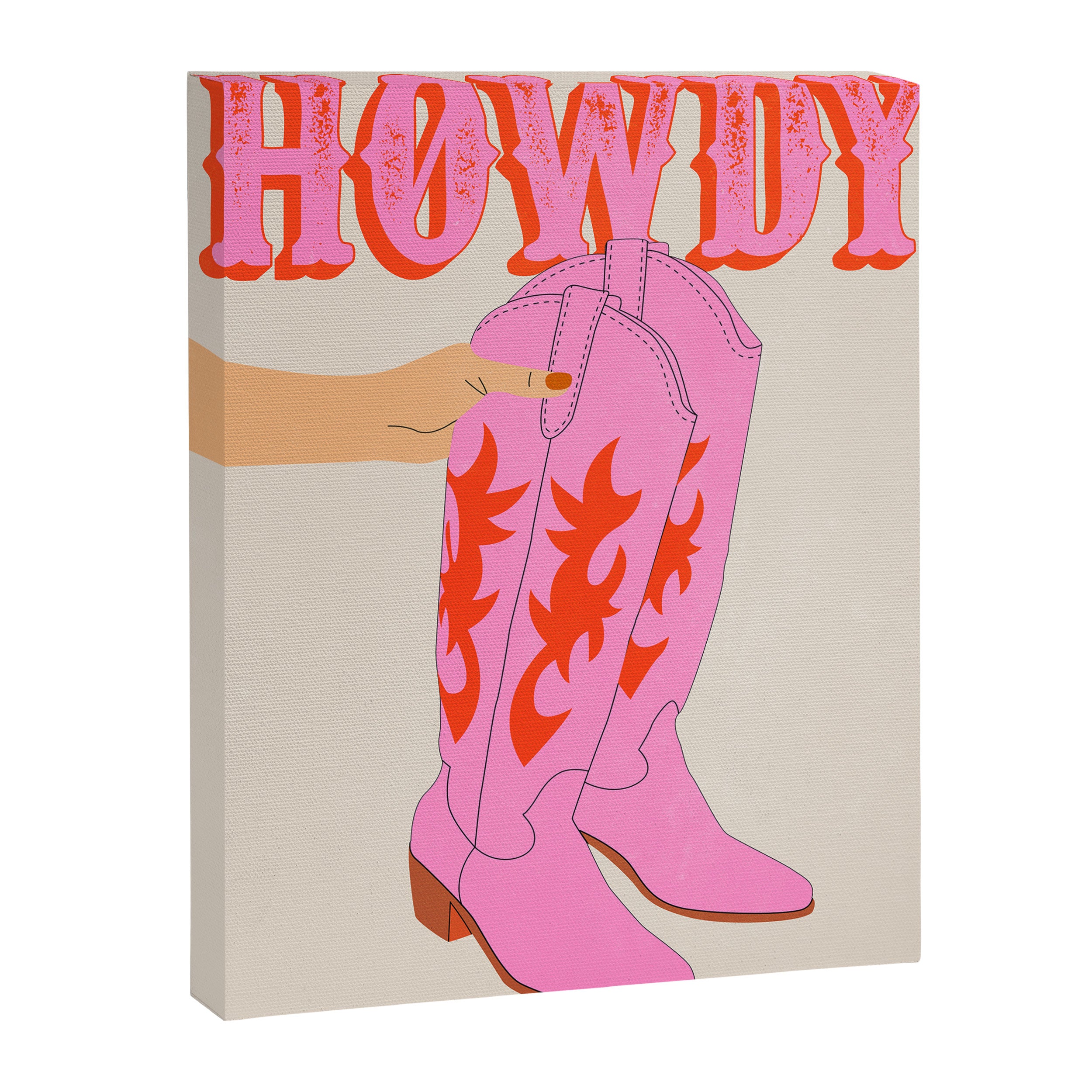Howdy Canvas Print Gallery Image 6