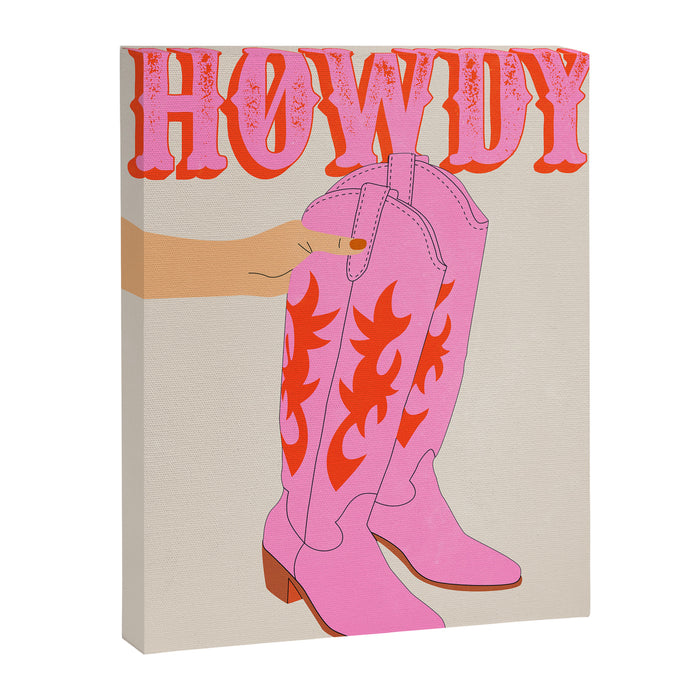 Howdy Canvas Print Gallery Image 1
