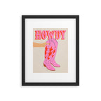 Howdy Framed Art Print Gallery Image 5