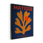 Indigo Sun: Paper Cutouts Matisse Edition Framed Canvas Print Gallery Image 2