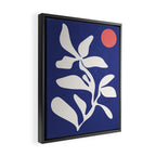 Indigo Sunrise Framed Canvas Print Gallery Image 2