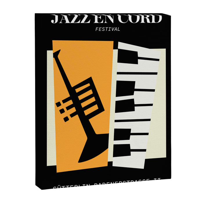Jazz | Bauhaus II Canvas Print Gallery Image 1