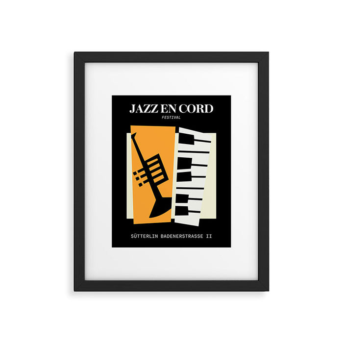 Jazz | Bauhaus II Framed Art Print Gallery Image 1