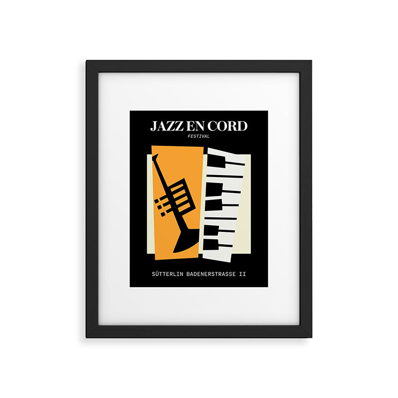 Jazz | Bauhaus II Framed Art Print Gallery Image 4