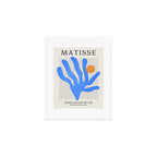Jazz Blue Leaf: Matisse Series 02 | Mid-Century Edition Art Print Gallery Image 1