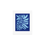 JAZZ FERNS 01 | Starry Blue Matisse Edition Art Print Gallery Image 1