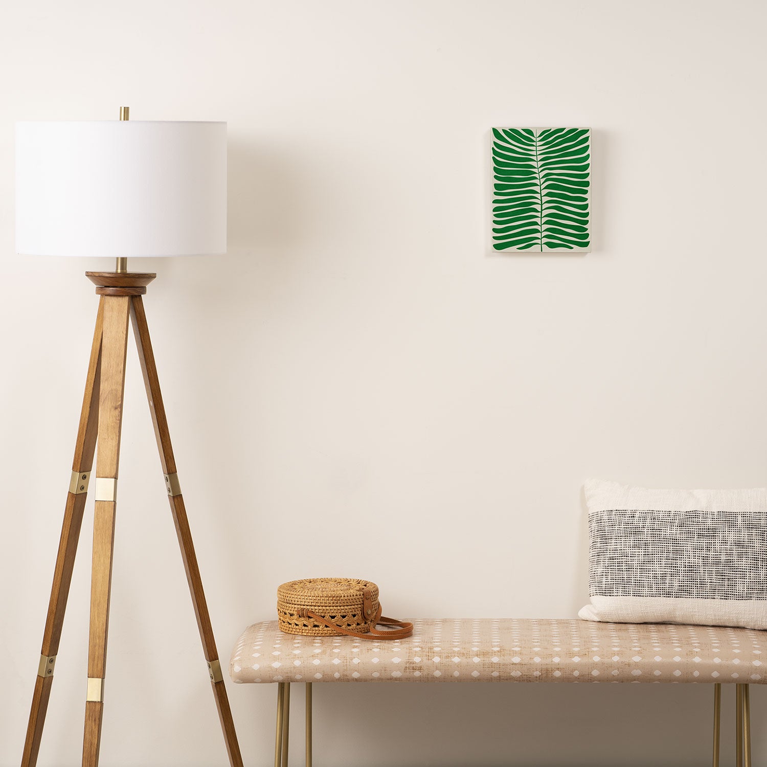 JAZZ FERNS 03 | Rain Forest Matisse Edition Canvas Print Gallery Image 2