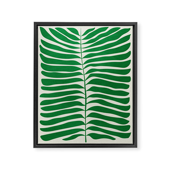 JAZZ FERNS 03 | Rain Forest Matisse Edition Framed Canvas Print Gallery Image 1