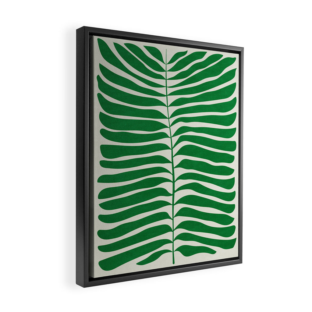 JAZZ FERNS 03 | Rain Forest Matisse Edition Framed Canvas Print Gallery Image 2