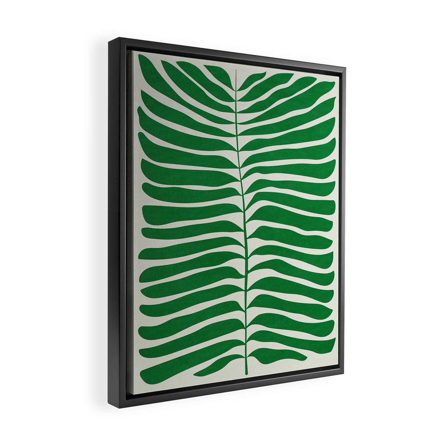 JAZZ FERNS 03 | Rain Forest Matisse Edition Framed Canvas Print Gallery Image 2