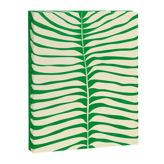 JAZZ FERNS 04 | Pine Green Matisse Edition Canvas Print Gallery Image 1
