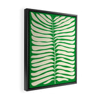 JAZZ FERNS 04 | Pine Green Matisse Edition Framed Canvas Print Gallery Image 2