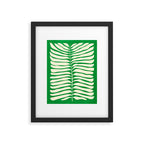 JAZZ FERNS 04 | Pine Green Matisse Edition Framed Art Print Gallery Image 5
