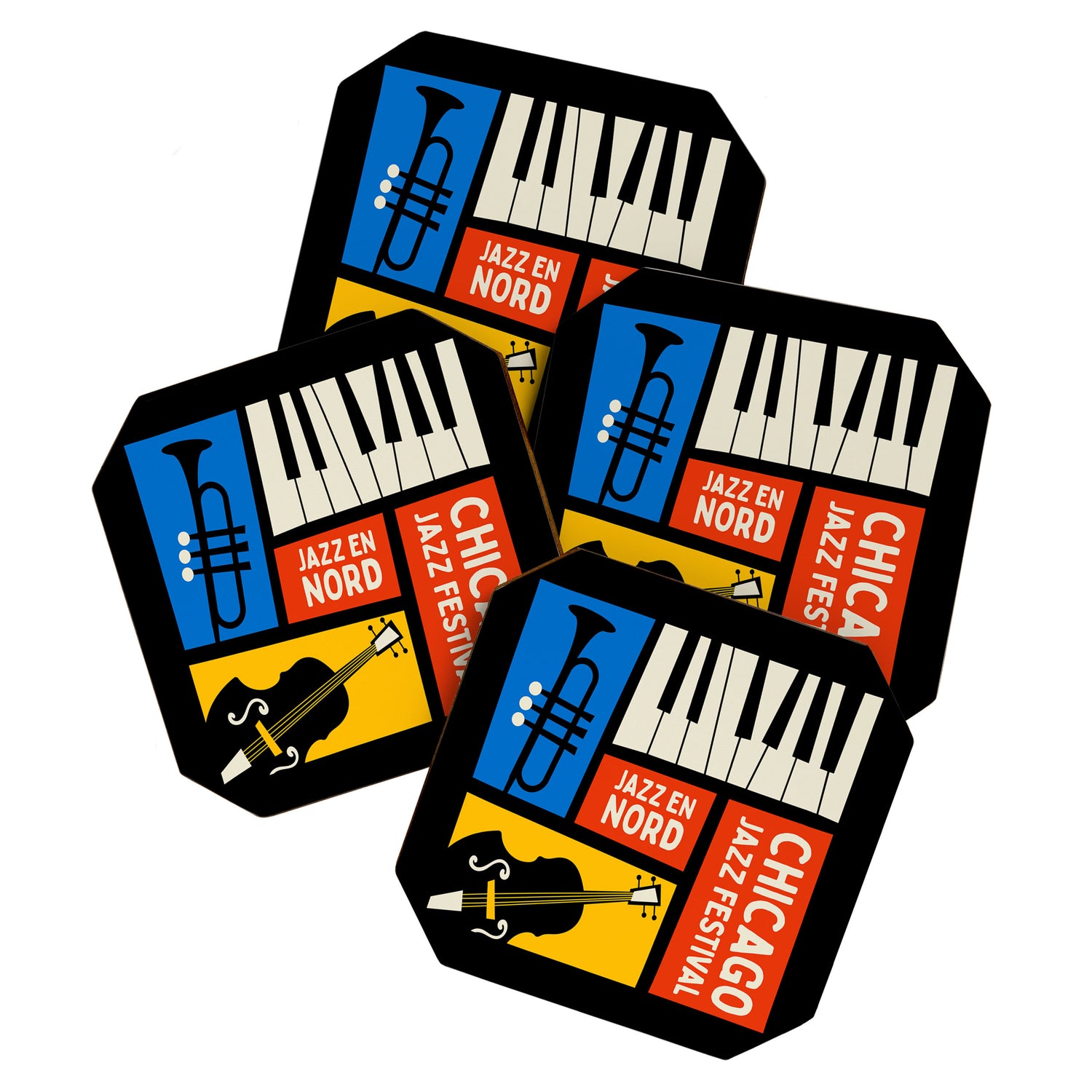 Jazz Festival | Bauhaus V Coaster Gallery Image 1