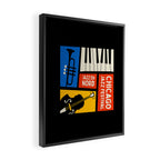 Jazz Festival | Bauhaus V Framed Canvas Print Gallery Image 2