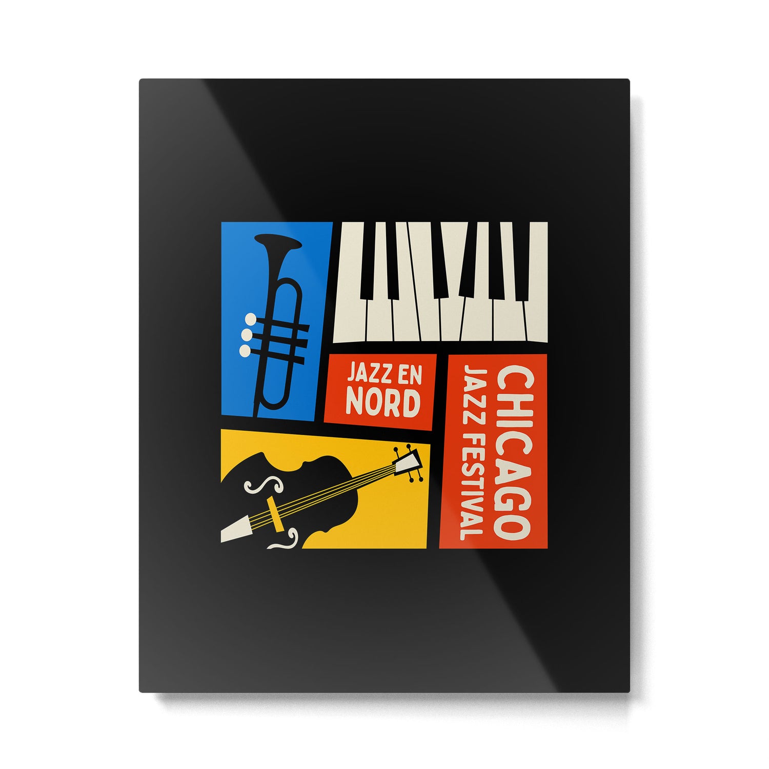 Jazz Festival | Bauhaus V Metal Print Gallery Image 4