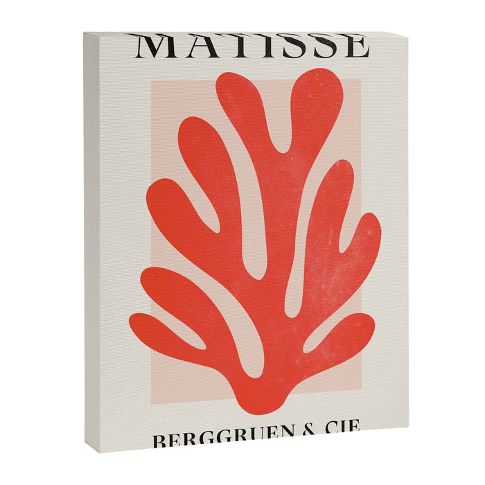 Jazz Leaf: Matisse Edition | Mid Century Series Canvas Print Gallery Image 1