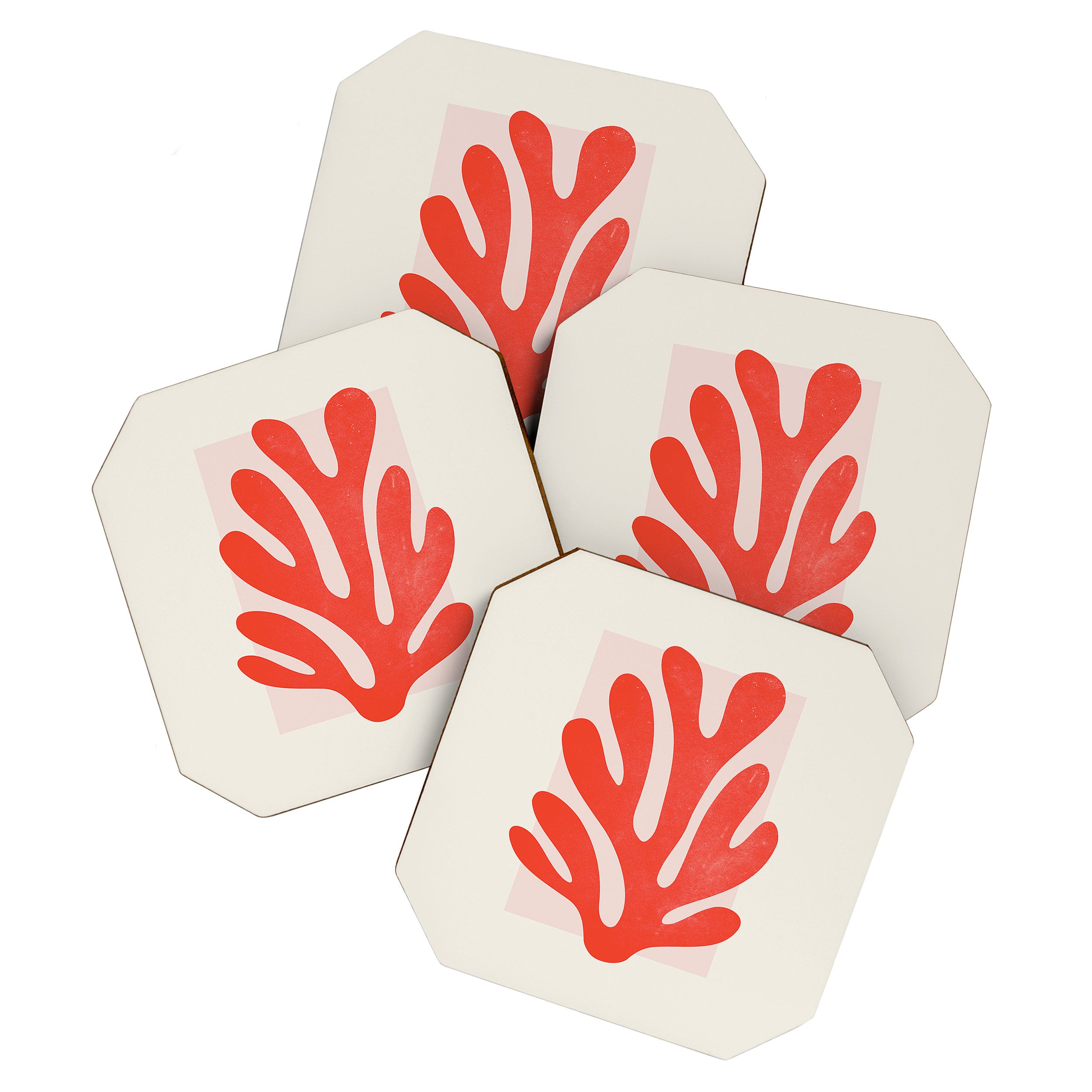 Jazz Leaf: Matisse Edition | Mid Century Series Coaster Gallery Image 1