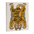 King Of The Jungle 01: Golden Tiger Edition Canvas Print Gallery Image 6